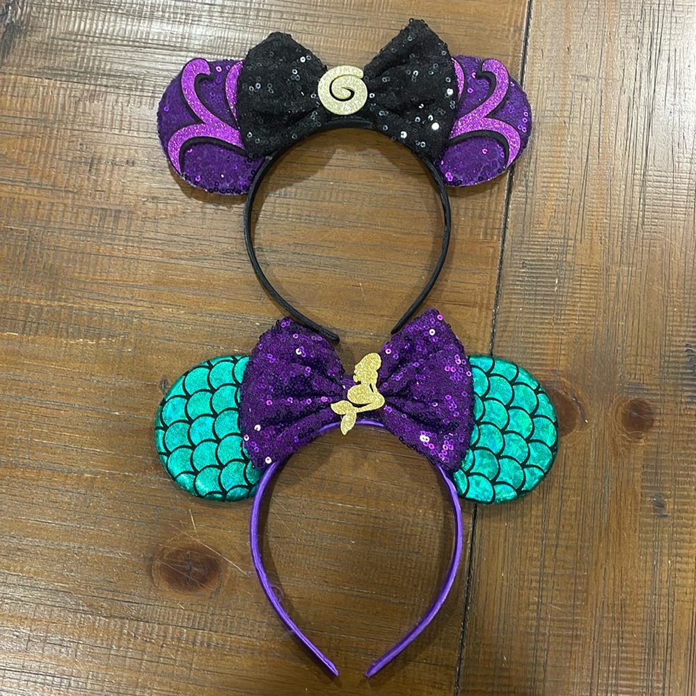 Set of TWO Mickey Mouse ears